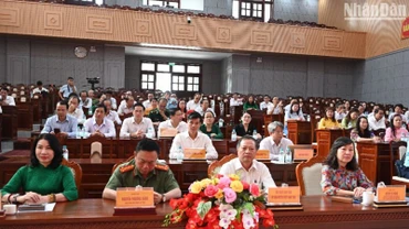 Các đại biểu dự buổi gặp mặt