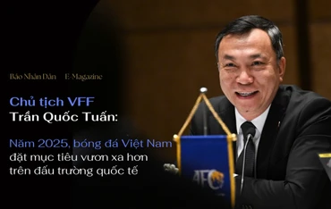 Năm 2025, bóng đá Việt Nam đặt mục tiêu vươn xa hơn trên đấu trường quốc tế