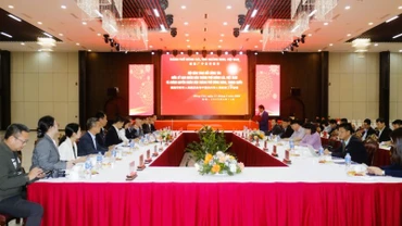 Quang cảnh cuộc Hội đàm.