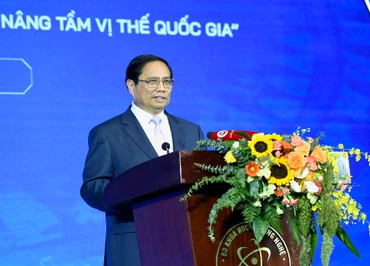 Thủ tướng Phạm Minh Chính phát biểu tại Ngày Khoa học và Công nghệ Việt Nam.