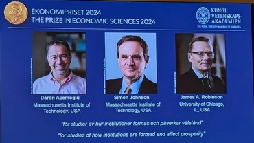 Giải Nobel Kinh tế 2024 xướng tên 3 nhà kinh tế người Mỹ
