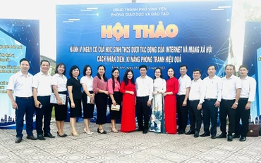 Trường THCS Vĩnh Yên xây dựng môi trường giáo dục chuyên nghiệp, giảm áp lực cho học sinh 