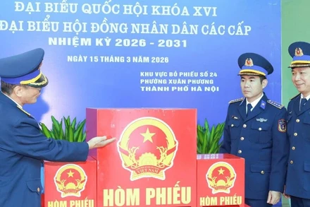 Tổ bầu cử số 24 (Bộ Tư lệnh Cảnh sát biển Việt Nam) đã triển khai đồng bộ các nội dung chuẩn bị, bảo đảm cho ngày bầu cử diễn ra dân chủ, đúng pháp luật, an toàn tuyệt đối.