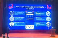 Triển khai ứng dụng công nghệ “AI Hải Phòng” tại một số cơ quan, đơn vị thành phố Hải Phòng.