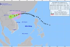 (Ảnh: Trung tâm Dự báo khí tượng thủy văn quốc gia)