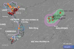 (Ảnh: Hệ thống giám sát thiên tai Việt Nam)