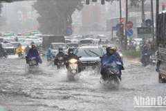 Nhiều tuyến phố tại Hà Nội có khả năng ngập trong 3-6 giờ tới