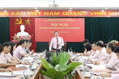 Đảng bộ Ngân hàng Chính sách xã hội Trung ương đã lãnh đạo thực hiện thắng lợi, toàn diện các chỉ tiêu Nghị quyết đại hội.