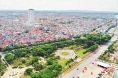 Một góc phường Phủ Lý, tỉnh Ninh Bình.