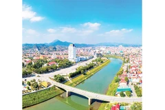 Trung tâm tỉnh Lạng Sơn mới được sắp xếp thành bốn phường.