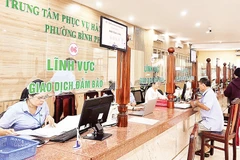 Trung tâm Phục vụ hành chính công phường Bình Phước được đầu tư đồng bộ phục vụ nhân dân.