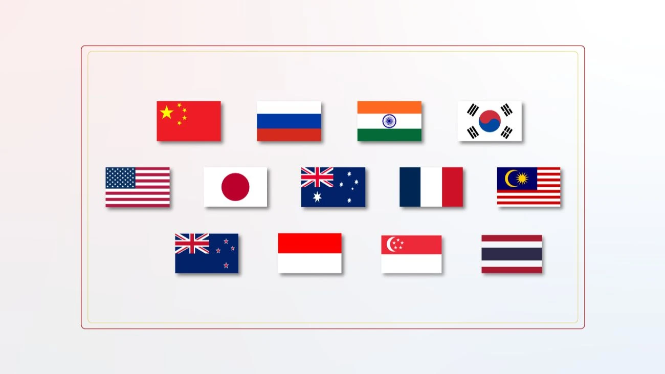 [Infographic] 13 nước có quan hệ Đối tác chiến lược toàn diện với Việt Nam