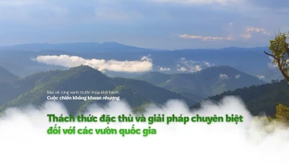 Mùa khô 2025-2026 được dự báo là một mùa đầy cam go, đặc biệt với các Vườn quốc gia.