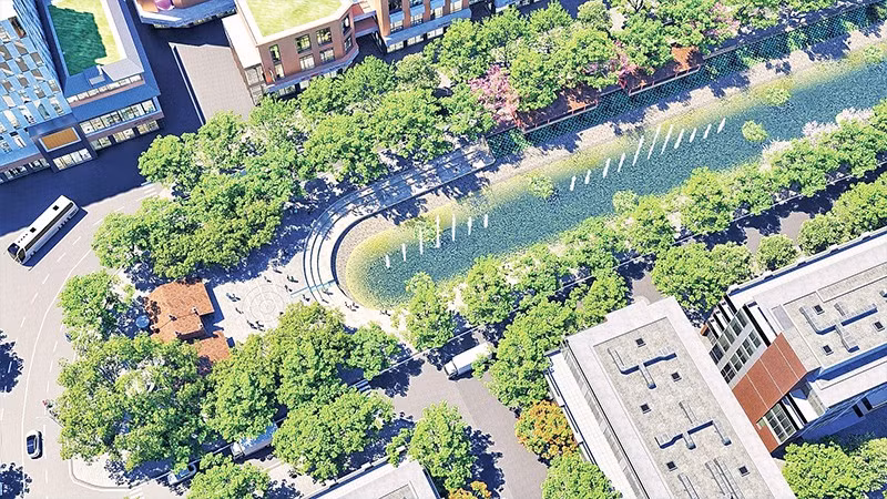 Việc hai đồ án quy hoạch được phê duyệt và công bố là cơ sở để triển khai các dự án cải tạo, chỉnh trang hai bên bờ sông Tô Lịch.