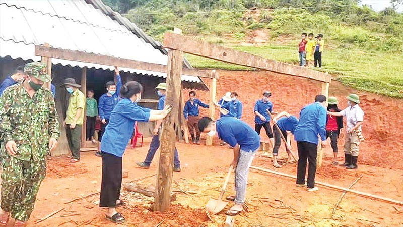 Huyện Quế Phong quyết tâm hoàn thành Chương trình xóa nhà tạm, nhà dột nát trước ngày 31/7.