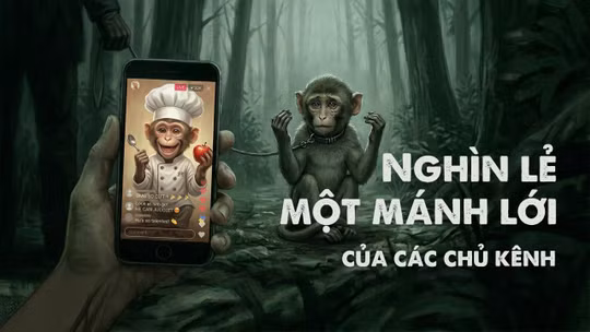 Thế giới ngầm từ "trại tù binh khỉ" - Bài 3: Nghìn lẻ một mánh lới của các chủ kênh