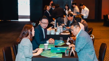 Các doanh nghiệp du lịch Việt Nam và Hàn Quốc trao đổi hợp tác. (Ảnh: Ban Tổ chức)
