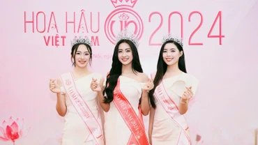 Top 3 cuộc thi Hoa hậu Việt Nam. (Ảnh: Ban tổ chức)