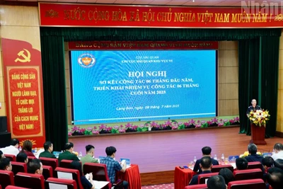 Hội nghị sơ kết công tác 6 tháng đầu năm, triển khai nhiệm vụ công tác 6 tháng cuối năm 2025 của Chi cục Hải quan khu vực VI.