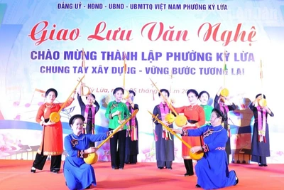 Chương trình Giao lưu Văn nghệ chào mừng thành lập phường Kỳ Lừa, tỉnh Lạng Sơn.