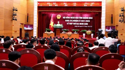 Kỳ họp thứ 29, Hội đồng nhân dân tỉnh Quảng ninh khóa XIV, nhiệm kỳ 2021-2026.