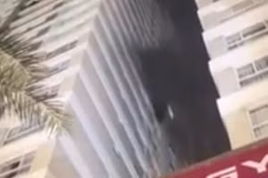 Hình ảnh căn hộ xảy ra vụ cháy. (Ảnh: CTV)