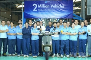 Piaggio Việt Nam chính thức công bố xuất xưởng chiếc xe thứ 2 triệu tại Nhà máy Piaggio Phú Thọ.