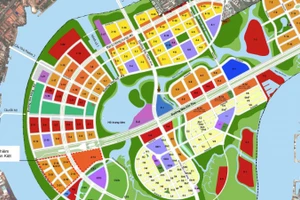 Quy hoạch Khu đô thị mới Thủ Thiêm. (Ảnh: khudothithuthiem.vn)
