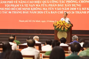Toàn cảnh hội nghị. (Ảnh: TRỌNG ANH)