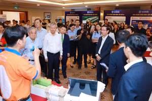 Một hoạt động giới thiệu sản phẩm của doanh nghiệp. (Ảnh: CTV)