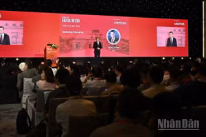 Toàn cảnh Hội nghị Quốc gia số Hà Nội 2026 do GSMA tổ chức.