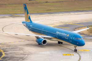 Vietnam Airlines xếp thứ 3 trong Top 10 hãng hàng không đúng giờ nhất khu vực châu Á-Thái Bình Dương năm 2026 với tỷ lệ chuyến bay đến đúng giờ đạt 87,77%.