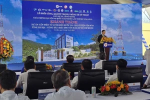 Quang cảnh buổi lễ.