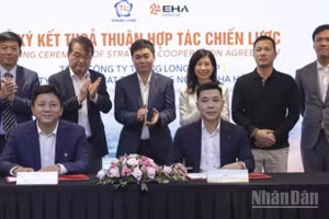 Tổng Công ty Thăng Long ký hợp tác với Công ty EHA Hải Phòng đầu tư-xây dựng-phát triển hạ tầng khu công nghiệp xanh, thông minh.