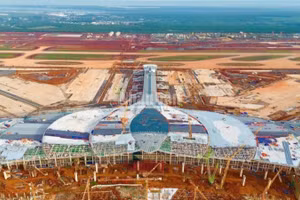 Các đơn vị, nhà thầu triển khai thi công dự án Cảng Hàng không quốc tế Long Thành.