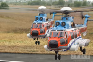 Trực thăng Airbus H225 do Tổng Công ty Trực thăng Việt Nam đặt mua, nhằm hỗ trợ hoạt động khai thác năng lượng ngoài khơi.