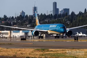 Năm 2025, hãng hàng không Vietnam Airlines đã khai thác hơn 156.000 chuyến bay, vận chuyển hơn 25,6 triệu lượt hành khách và hơn 340 nghìn tấn hàng hóa, tăng trưởng 11% so với cùng kỳ năm trước.