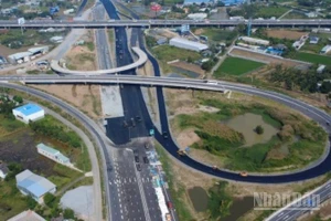 Nút giao Mỹ Yên (Tây Ninh) kết nối 3 trục giao thông trọng điểm: tuyến cao tốc Thành phố Hồ Chí Minh-Trung Lương, Bến Lức-Long Thành và Vành đai 3 Thành phố Hồ Chí Minh.