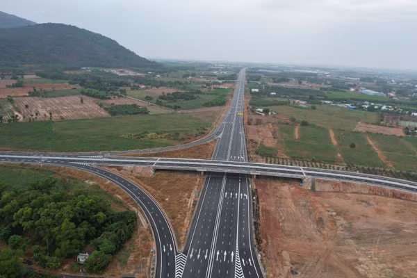 Một đoạn cao tốc Biên Hòa-Vũng Tàu đoạn qua Thành phố Hồ Chí Minh.