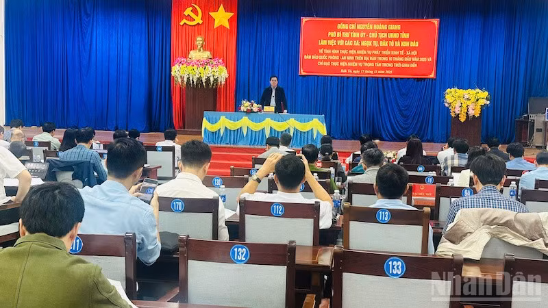 Các xã miền núi Quảng Ngãi cùng trợ lực phát triển kinh tế-xã hội