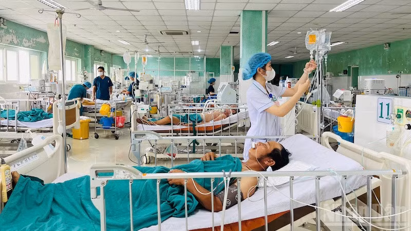 Bệnh nhân đang được theo dõi, điều trị.