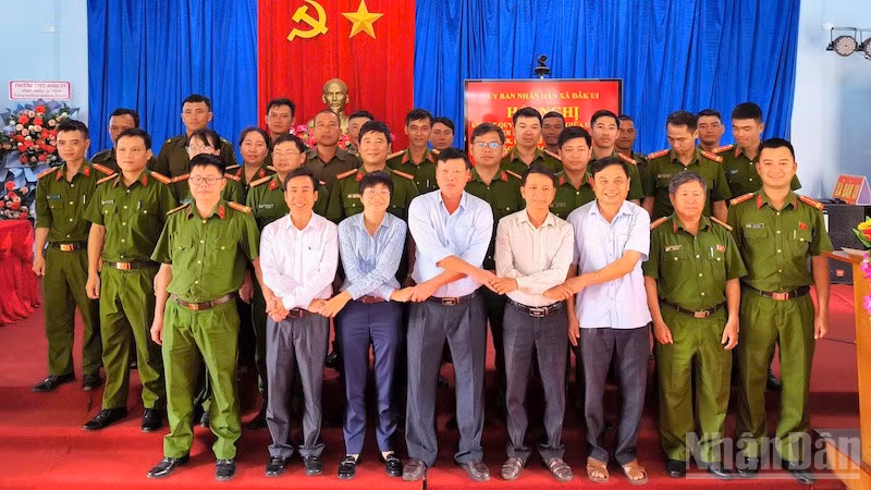 Tăng cường phối hợp giữa các xã miền núi nhằm bảo đảm an ninh trật tự.