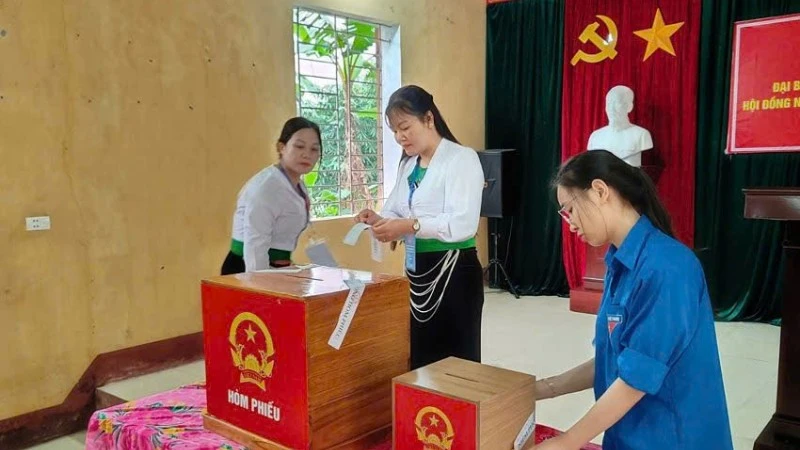 Phú Thọ: Bầu cử thành công với tỷ lệ cử tri đi bầu cao kỷ lục 99,91%