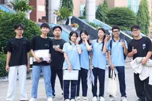 Các thí sinh tham gia Kỳ thi Đánh giá năng lực đợt 1 năm 2026 tại Thành phố Hồ Chí Minh.