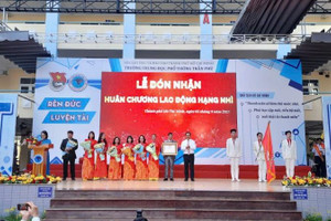 Hơn 2,6 triệu học sinh tại Thành phố Hồ Chí Minh bước vào năm học mới