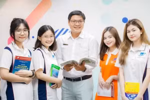 Sinh viên Trường đại học Mở Thành phố Hồ Chí Minh (Ảnh: Trường đại học Mở Thành phố Hồ Chí Minh) 