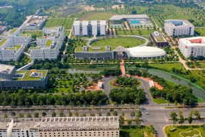 Trường đại học Việt Đức chụp từ trên cao. (Ảnh: Trường đại học Việt Đức)