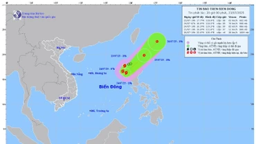 (Ảnh: Trung tâm Dự báo khí tượng thủy văn quốc gia)