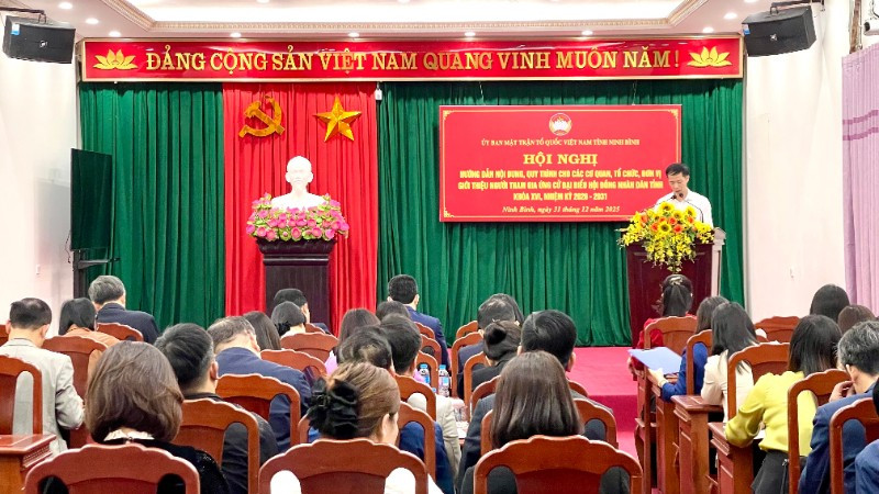 Hội nghị nhằm bảo đảm các đơn vị được phân bổ chỉ tiêu nắm vững quy trình, triển khai đúng luật, đúng tiến độ, trên tinh thần khách quan, dân chủ.