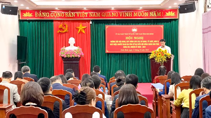 Hội nghị nhằm bảo đảm các đơn vị được phân bổ chỉ tiêu nắm vững quy trình, triển khai đúng luật, đúng tiến độ, trên tinh thần khách quan, dân chủ.